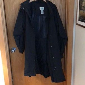 LL bean below the knee raincoat